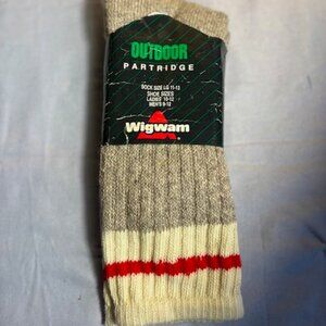 Pair of Outdoor Partridge Wigwam Unisex Socks Fits 9-12
